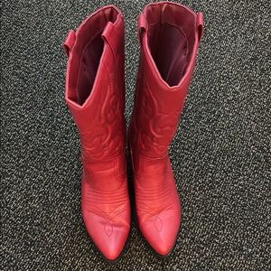 Women's Pink Cowboy Boots